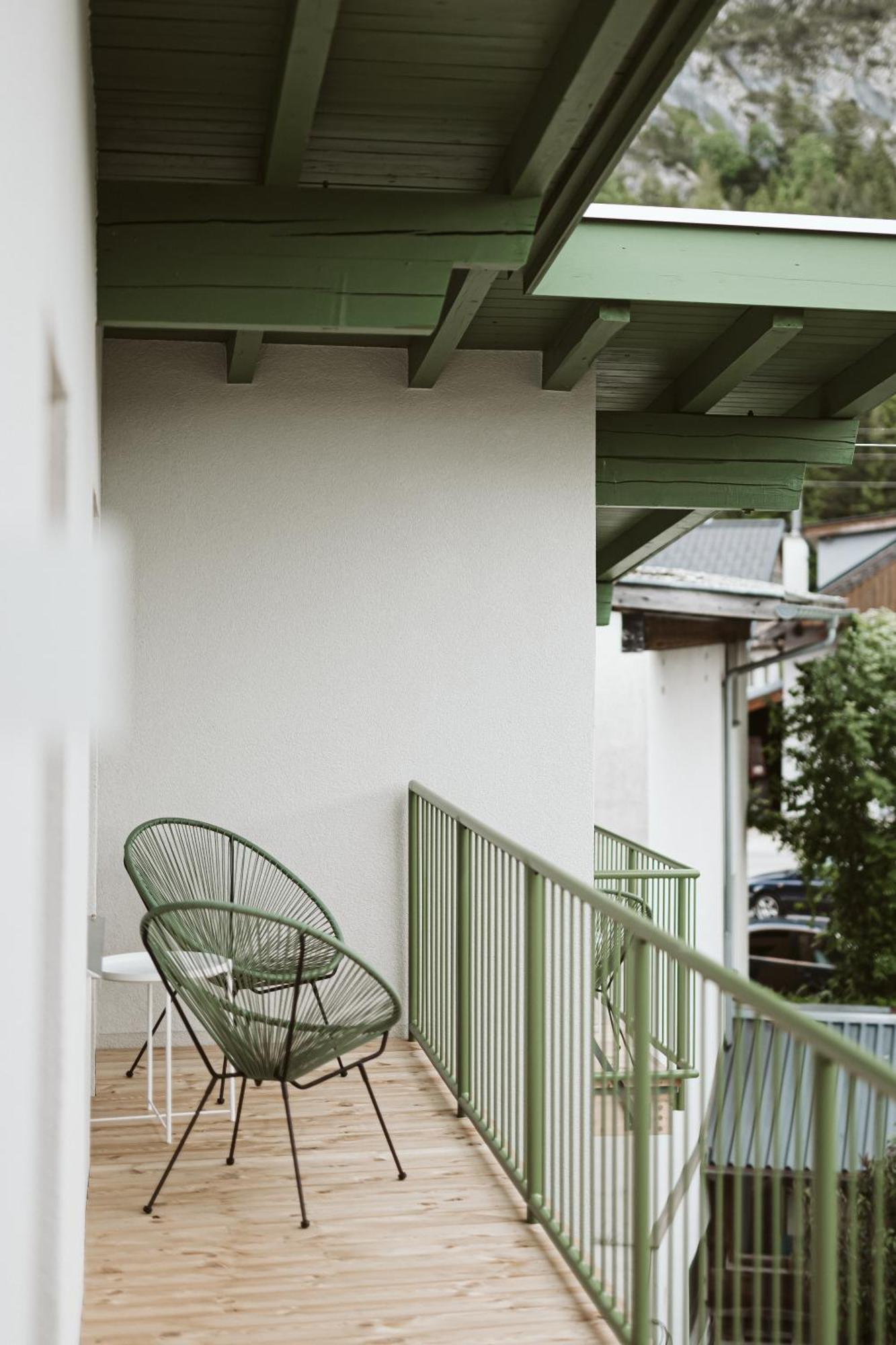 Ferienwohnung Lebe' Scharnitz Exterior foto